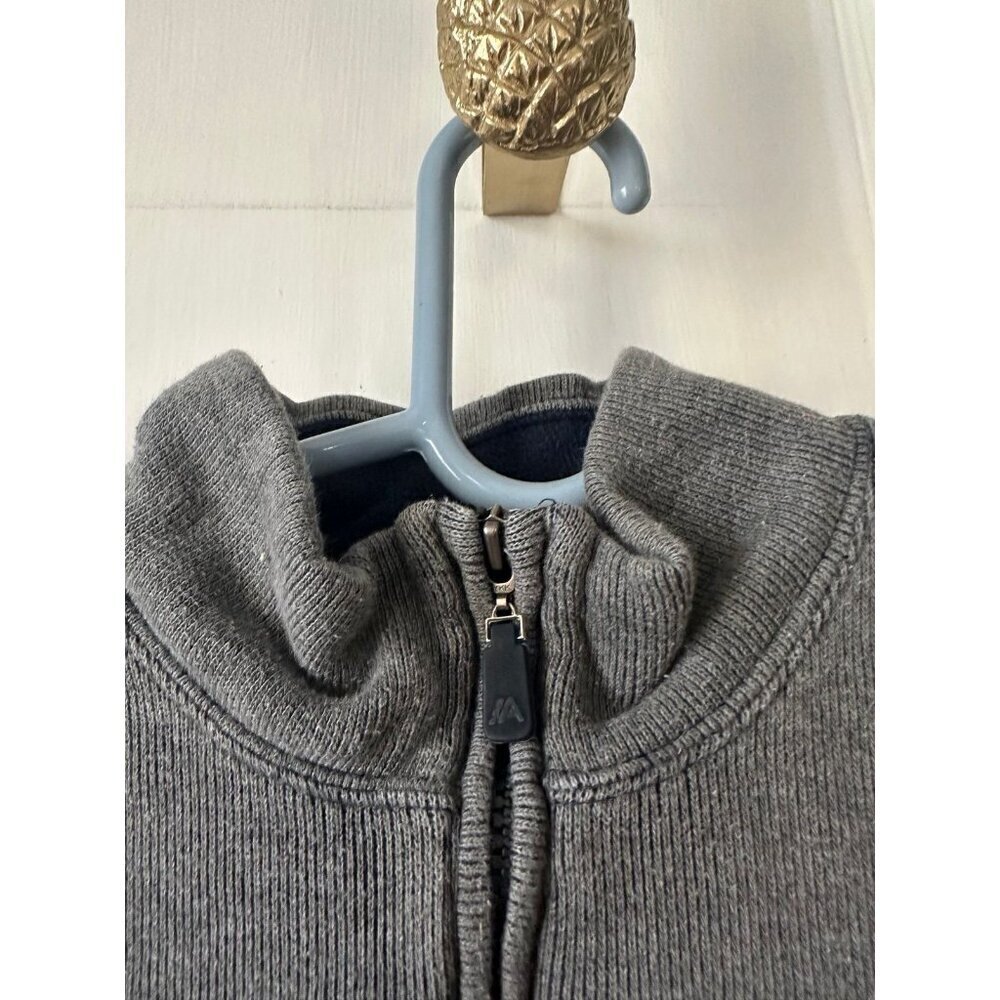 Arrow men’s size medium, long sleeve gray sweater - Picture 5 of 8